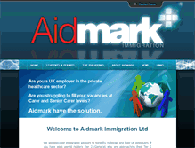 Tablet Screenshot of aidmark.co.uk